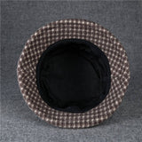 THICKENED WARM CURLED BOW RETRO BUCKET HAT_CWAH1795