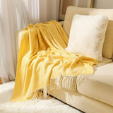 LIGHTWEIGHT COZY WOVEN BLANKET WITH TASSELS_CWMM0196
