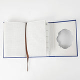 Vintage Oil Painting Star And Moon Blue Notebook_Cwmm1842