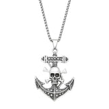 PERSONALIZED HIP HOP PIRATE SKULL PENDANT NECKLACE_CWAJE0971