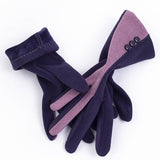 Autumn And Winter Warm Color Matching Gloves_Cwmm1544