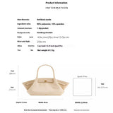 MINI MEDIUM DUMPLING BAG SHOULDER HANDBAG_CWAB5334