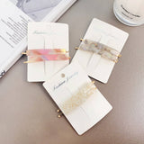 ACETATE SIDE BANG CLIP FRENCH MINIMALIST HAIR PIN_CWAHA2087