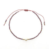 HAND WOVEN FASHIONABLE RICE BEADS BRACELET_CWAB4621