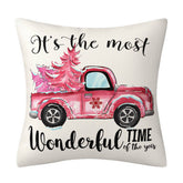 NEW ARRIVAL PINK SANTA CLAUS PILLOWCASE_CWMM1384
