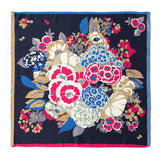 RETRO ART DECO SMALL SQUARE SCARF VERSATILE_CWASC0925