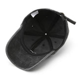 Vintage Washed Distressed Mountain Embroidery Cap_Cwah1275