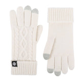 Winter Cycling Wool Twist Touch Screen Gloves_Cwag0391