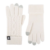 Winter Cycling Wool Twist Touch Screen Gloves_Cwag0391