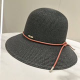 SUMMER ENCRYPTED STRAW SUN PROTECTION HAT_CWAH3509