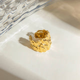 TEMPERAMENT IRREGULAR WIDE OPEN RING_CWAJE1782