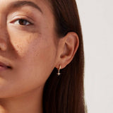 EIGHT POINT STAR ZIRCON STUD EARRINGS FOR WOMEN_CWAJE5074