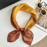 Silk Square Scarf Gradient Wrap Autumn Winter_Cwasc03022
