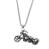 HIP HOP MOTORCYCLE PENDANT NECKLACE_CWAJE0970