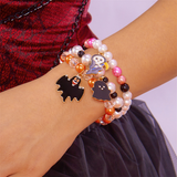 Christmas Beaded Stretch Bracelet Set Women_Cwaje05639