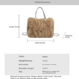 FLUFFY CLOUD BAG WOMEN SMALL HANDBAG CROSSBODY_CUAB00576