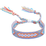 ETHNIC STYLE COLORFUL TASSEL WOVEN BRACELET_CWAJE0709