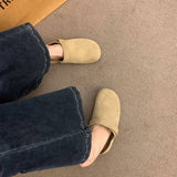 LEATHER PLATFORM CLOG MULES FOR WOMEN_CWSHF0096