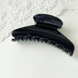 Elegant Glossy Fan Hair Clip Vintage Simple Style_Cwaha07517