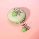 18K GOLD STAINLESS STEEL BOW HEART EARRINGS_CWASC1685