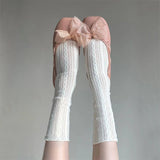 THIN LACE MESH SOCKS VERSATILE MID LENGTH SOCKS_CWMS0448