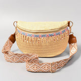 Women All-Match Straw Woven Chest Bag_Cwab2003