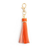 TASSEL LEATHER KEYCHAIN ACCESSORY_CWMM1284