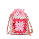SWEET AND FASHIONABLE CONTRAST COLOR CROSSBODY BAG_CWAB2400
