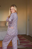 Women Comfortable Loose Pajamas_Cwspj036