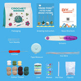 POTTED PLANT PENDANT DIY WOVEN MATERIAL PACKAGE_CWMM0828