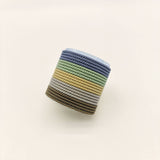 10PCS BRAIDED CORD SUPER STRETCHY ELASTIC HAIR TIE_CWAHA0331