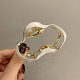 Niche Retro Cloud Solid Color Hair Clip_Cwaha1283