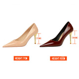 SIMPLE SHALLOW POINTED TOE HIGH HEELS_CWSHH0063