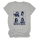 Trendy Casual Womens Crew Neck T-Shirt