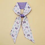 LONG BOHO SCARF HAIR RIBBON PURSE STRAP_CWASC0074