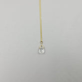 FASHIONABLE NATURAL STONE CRYSTAL PENDANT NECKLACE_CWAJE1058