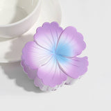 SWEET CANDY COLORED CURLING HEART FLOWER CLIP_CWAHA2258