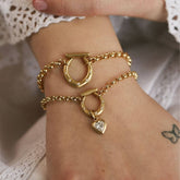 STAINLESS STEEL HEART NECKLACE WITH ZIRCONIUM_CWMM5710