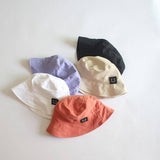 SOLID COLOR SMILEY FACE CHILDRENS BUCKET HAT_CWAH2872