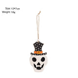 INS STYLE PAINTED HALLOWEEN GHOST SKULL DECOR_CWAJE05359