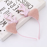 CHRISTMAS DEER ANTLER HEADBAND CAT EARS HEADBAND_CWAHA3426