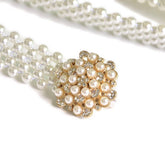 Women'S Stretch Pearl Elastic Waist Chain_Cwabe0522