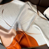 SILK SQUARE SCARF ELEGANT MULBERRY WRAP_CWASC0547