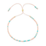 RICE BEADS HAND WOVEN BRACELET_CWMM3858