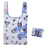 FOLDING DOUBLE SHOPPING BAG LARGE HANDBAG_CWAB1818