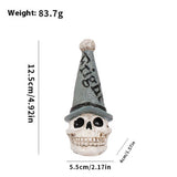 INS STYLE SKULL BAT PUMPKIN RESIN FIGURINE_CWMM9907
