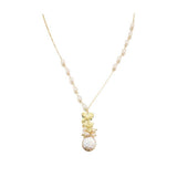 Womens Versatile And Elegant Pearl Necklace