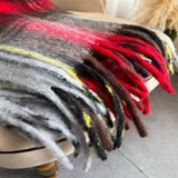 Rainbow Mohair Plaid Scarf Women Winter Wrap_Cwasc03465