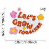 PERSONALIZED COLORFUL ENGLISH EMBROIDERY PATCH_CWMM4029