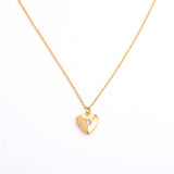 NEW DECEMBER BIRTHSTONE HEART NECKLACE_CWMM3754